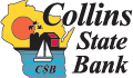 Collins State Bank logo