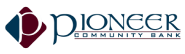 Pioneer Community Bank logo