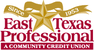 East Texas Prof CU (ETPCU) logo